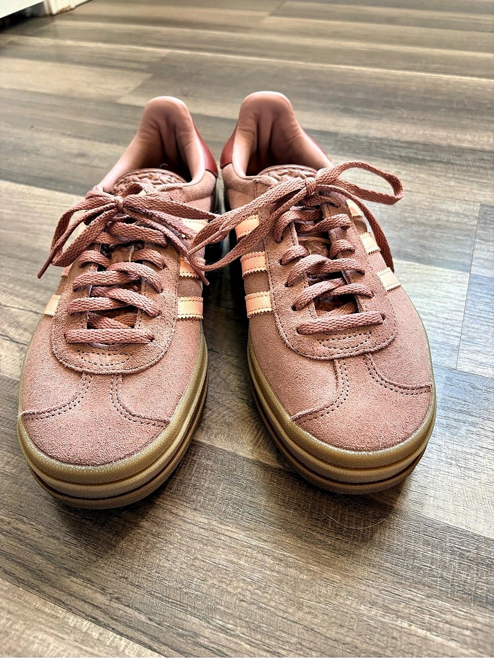 Women adidas Gazelle Bold Platform Sneakers Pink US 6.5 NEW no tags